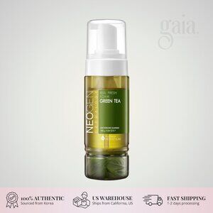 NEOGEN Dermalogy Real Fresh Foam Green Tea 160g – Gentle Calming Cleanser